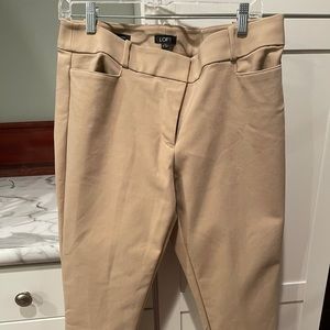 Loft curvy crop pants
